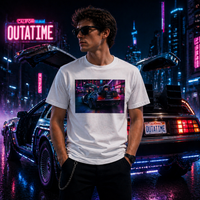 T-shirt Time Machine – DeLorean Edition-