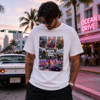 T-shirt GTA Generations – Liberty City to Leonida