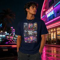 T-shirt GTA Generations – Liberty City to Leonida