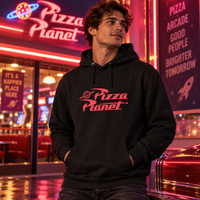 Sweat à capuche Toy Story Pizza Planet – Edition Retro Sci-Fi