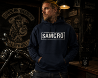 Sweat à Capuche Sons of Anarchy – SAMCRO Reaper Original