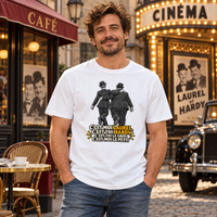 T-shirt Laurel & Hardy – Duo de Légende