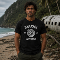 T-shirt Lost – Dharma Initiative Vintage Edition