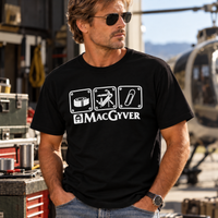 T-shirt MacGyver – Toujours une Solution