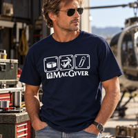 T-shirt MacGyver – Toujours une Solution