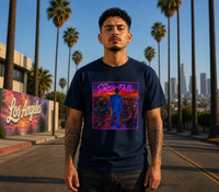 T-shirt Snowfall – Franklin Above the City, King Mindset