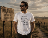 T-shirt The Walking Dead - Message for Rick Grimes